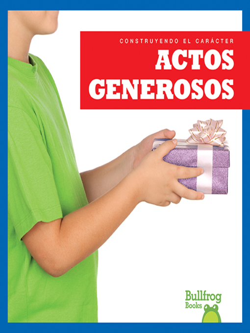 Title details for Actos generosos (Showing Generosity) by Rebecca Pettiford - Available